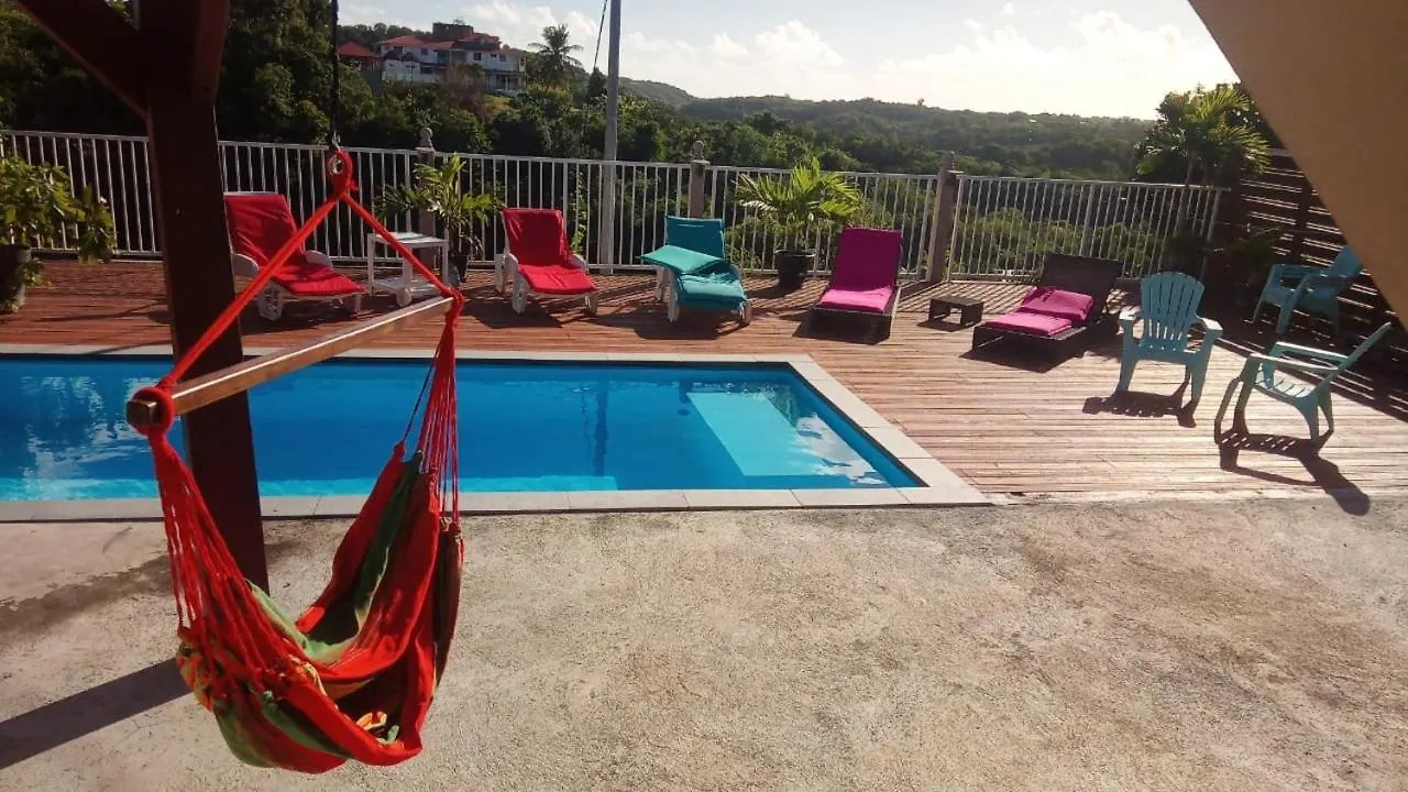Villa Spacieuse Avec Vue Mer A Le Gosier Et Piscine Privee