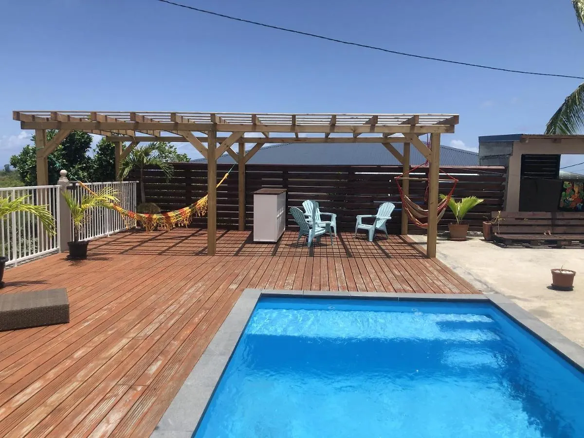 Villa Spacieuse Avec Vue Mer A Le Gosier Et Piscine Privee