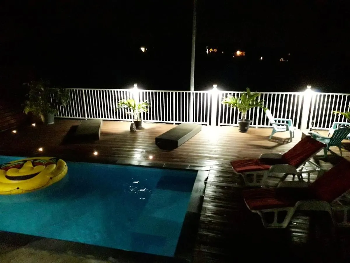 Villa Spacieuse Avec Vue Mer A Le Gosier Et Piscine Privee