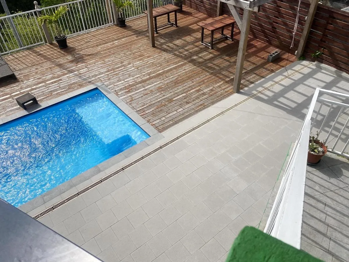 Villa Spacieuse Avec Vue Mer A Le Gosier Et Piscine Privee Gwadelupa