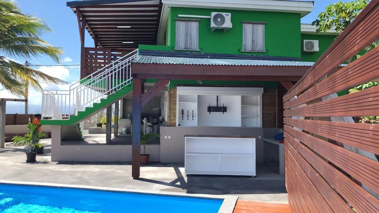 Villa Spacieuse Avec Vue Mer A Le Gosier Et Piscine Privee